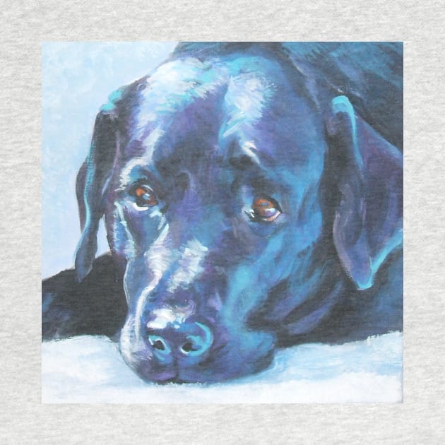 Labrador Retriever Fine Art Painting by LASHEPARD